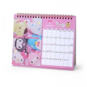 Sanrio 2025 Postcard Desk Sanrio Characters Calendar USA | BPKVE-1342