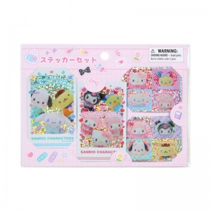 Sanrio 28-pc (Sanrio Academy Series) Sanrio Characters Sticker Sheet USA | RPGJZ-7032