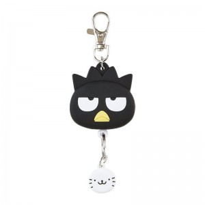 Sanrio Badtz-maru Bestie Face Reel Accessories Keychain USA | RHBZL-7023