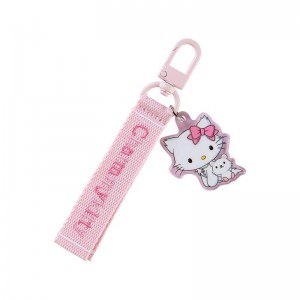 Sanrio Charmmy Kitty Logo (Sanrio Character Award Series) Accessories Keychain USA | BOHPG-4872