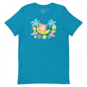 Sanrio Chi Chai Monchan Tropical Paradise Apparel Tee USA | LJFQT-6932