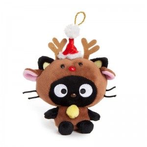 Sanrio Chococat Plush Reindeer Ornament Sanrio Characters Plushies USA | JZUVB-1872