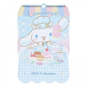 Sanrio Cinnamoroll 2025 Die-Cut Wall Sanrio Characters Calendar USA | HOVZU-1658