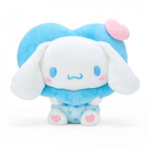 Sanrio Cinnamoroll 9" Plush (Big Heart Series) Sanrio Characters Plushies USA | EDVGR-0968