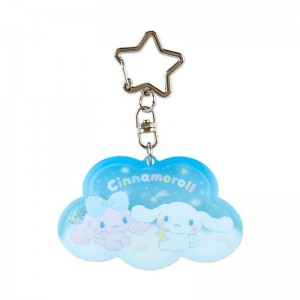 Sanrio Cinnamoroll Acylic (Poron Cloud Series) Sanrio Characters Keychain USA | YWFRH-8201