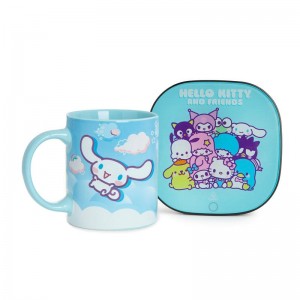 Sanrio Cinnamoroll Coffee Warmer Set Sanrio Characters Mug USA | NVFCK-3742