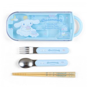 Sanrio Cinnamoroll Everyday Utensil Set Trio Sanrio Characters Set Trio USA | NFYTG-7936