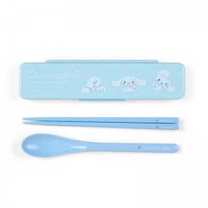 Sanrio Cinnamoroll Everyday & Spoon Set Sanrio Characters Chopsticks USA | BSZKM-4371