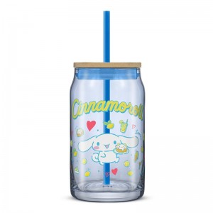 Sanrio Cinnamoroll Favorite Flavor Lidded Sanrio Characters Tumbler USA | PKERI-1048