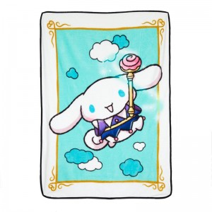 Sanrio Cinnamoroll Magic Wand Throw Sanrio Characters Blanket USA | MNBRV-8935