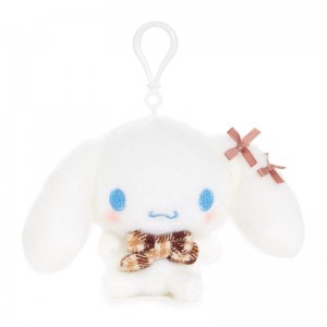 Sanrio Cinnamoroll Mascot (Mocha Check Series) Sanrio Characters Clip USA | RPYKV-2956