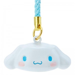 Sanrio Cinnamoroll Mini Mascot Bell Charm Sanrio Characters Keychain USA | PXCWV-3056