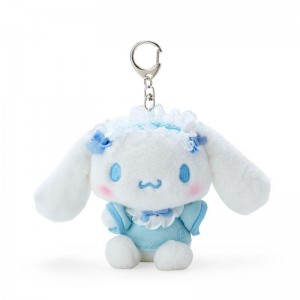 Sanrio Cinnamoroll Plush Mascot (Sky Blue Series) Accessories Keychain USA | QFKHC-1728