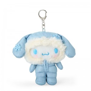 Sanrio Cinnamoroll Plush Mascot (Winter Snowsuit Series) Sanrio Characters Keychain USA | CKYPT-2513