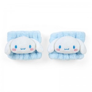 Sanrio Cinnamoroll Plush Wristbands (Set of 2) Sanrio Characters Plushies USA | KAFHV-6103