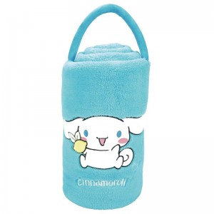 Sanrio Cinnamoroll SnowThrow Travel Sanrio Characters Blanket USA | RGUIB-3987