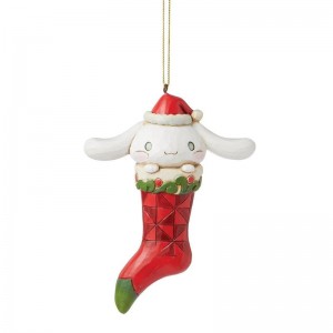 Sanrio Cinnamoroll Stocking Hanging (Jim Shore Sanrio Collection) Sanrio Characters Ornament USA | WUDRF-6702