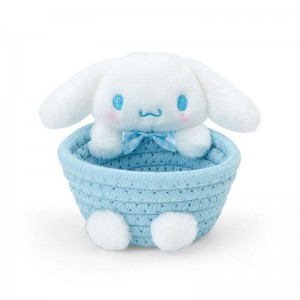 Sanrio Cinnamoroll Woven Rope Storage (Multi) Sanrio Characters Basket USA | EDRLJ-3862