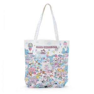 Sanrio (Day at the Funfair Series) Sanrio Characters Tote USA | LOMCF-4971