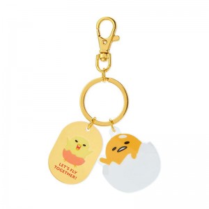 Sanrio Gudetama Besties Accessories Keychain USA | JFBGR-1403