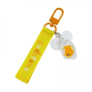 Sanrio Gudetama Logo (Sanrio Character Award Series) Sanrio Characters Keychain USA | IVRJE-6317