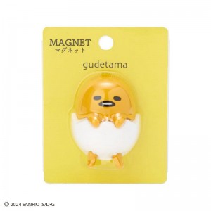 Sanrio Gudetama Mini Mascot Sanrio Characters Magnet USA | GAWIJ-6539