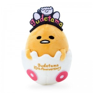 Sanrio Gudetama Plush Mascot (Gudetama Land Series) Accessories Keychain USA | WCSFL-2368