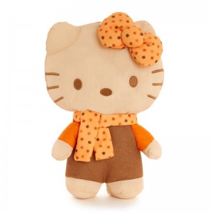 Sanrio Hello Kitty 10" Seasons of Friendship Plush (Fall) Sanrio Characters Plushies USA | CYZKH-7926