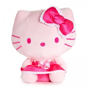 Sanrio Hello Kitty 12” Plush (Super Pink Series) Sanrio Characters Plushies USA | LJICO-3204