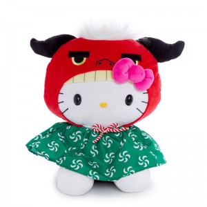 Sanrio Hello Kitty 12" Shishimai Plush (Japan Icons Series) Sanrio Characters Plushies USA | CQDWL-1950