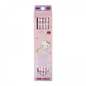 Sanrio Hello Kitty 12-pc Set Sanrio Characters Pencil USA | IOHPD-3298