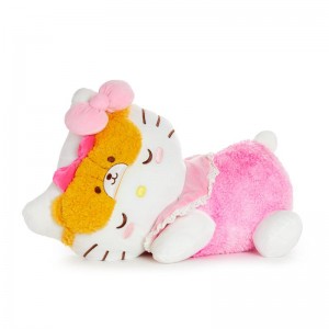 Sanrio Hello Kitty 18" Large Sherpa Plush (Slumber Series) Sanrio Characters Plushies USA | BOIQS-6270