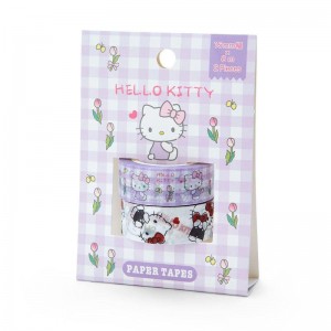 Sanrio Hello Kitty 2-Piece Washi Tape Set Sanrio Characters Tape Set USA | CIWRA-7136