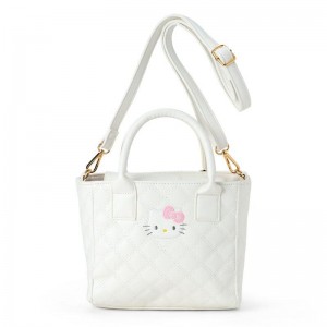 Sanrio Hello Kitty 2-Way Mini Quilted Bags Tote USA | XFJMH-9051