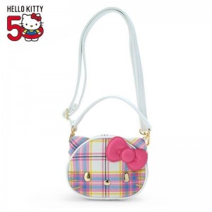 Sanrio Hello Kitty 2-Way (Premium Dress Tartan Series) Sanrio Characters Crossbody Bag USA | FQIUD-4287