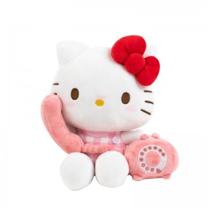 Sanrio Hello Kitty 50th Anniv. 8" Plush (Full of Happy Series) Sanrio Characters Plushies USA | MBDFU-8412