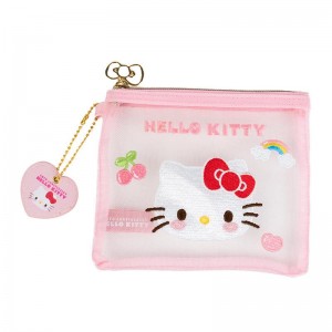 Sanrio Hello Kitty 50th Anniv. Mini Zipper (Full of Happy Series) Sanrio Characters Pouch USA | ZCGOF-7502