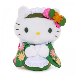 Sanrio Hello Kitty 6" Plush (Matcha Sweets Series) Sanrio Characters Plushies USA | HFLPX-0196