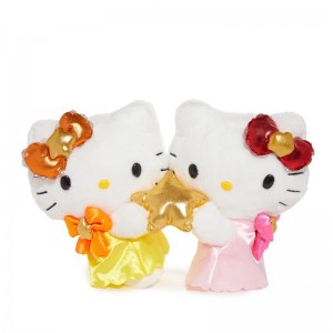 Sanrio Hello Kitty 8" Gemini Plush (Zodiac Series) Sanrio Characters Plushies USA | VEXDQ-7149