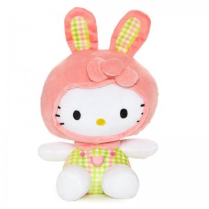 Sanrio Hello Kitty 8" SpPlaid Bunny Plush Sanrio Characters Plushies USA | LMYVJ-1460