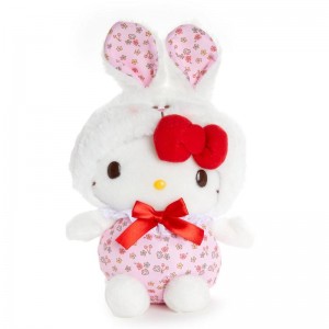 Sanrio Hello Kitty 9" Plush (Darling Daisies Series) Sanrio Characters Plushies USA | BTKYU-1963