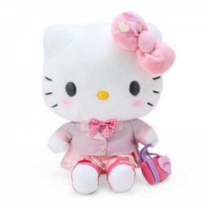 Sanrio Hello Kitty 9" Plush (Sanrio Academy Series) Sanrio Characters Plushies USA | AHKPJ-4905