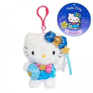 Sanrio Hello Kitty Aquarius Mascot (Zodiac Series) Sanrio Characters Clip USA | JYTVP-9158