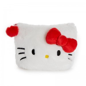 Sanrio Hello Kitty Classic Plush Zipper Bags Pouch USA | ZWVNU-3529