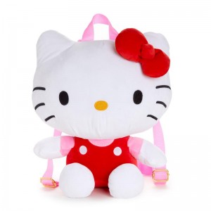 Sanrio Hello Kitty Classic Red Plush Bags Backpack USA | XJCTR-6374