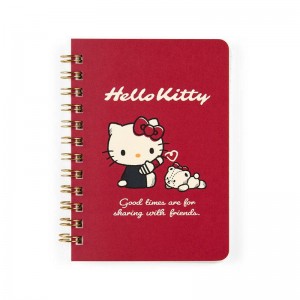 Sanrio Hello Kitty Compact Ruled Sanrio Characters Notebook USA | URBJZ-0287