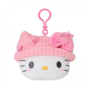 Sanrio Hello Kitty Cozy Mascot Accessories Keychain USA | UXKEP-3680