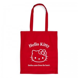 Sanrio Hello Kitty Everyday Cotton Bags Tote USA | LIMJF-8741