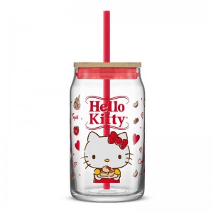 Sanrio Hello Kitty Favorite Flavor Lidded Sanrio Characters Tumbler USA | KFIVA-4869