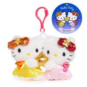 Sanrio Hello Kitty Gemini Mascot (Zodiac Series) Accessories Keychain USA | XRDLH-0412